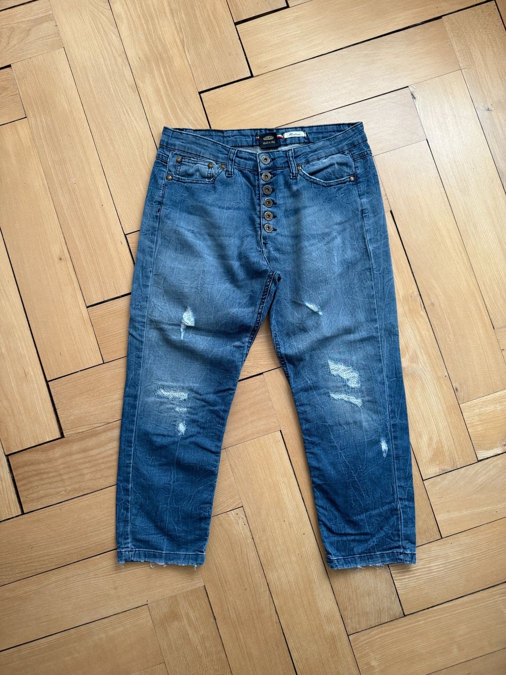 Please Jeans Jeans: PLEASE - 7/8 Jeans blau M – D'occasion à Zürich par Diazaio