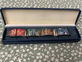 Armband Hans Erni Kraft der Elemente bunt guter Zustand