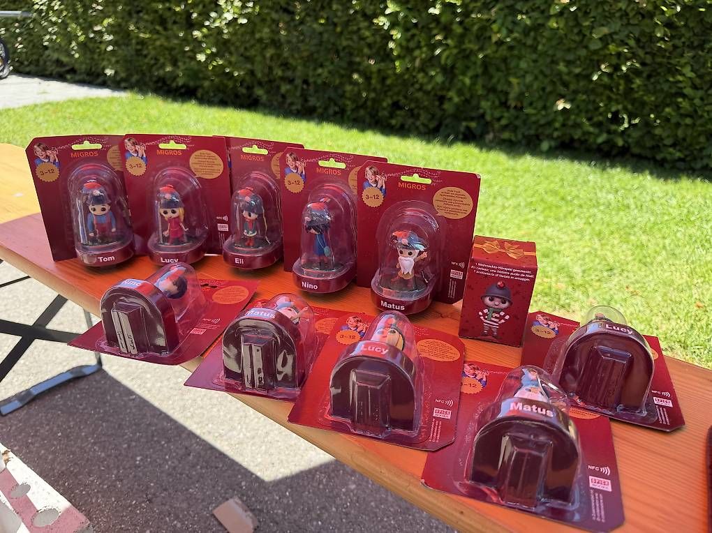 Spielzeuge: Migros Figuren – Gebraucht aus Thun von loria100 1