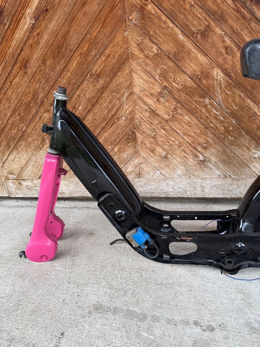 Piaggio Parti ricambio per ciclomotori: Piaggio Ciao Mofa Rahmen mit Ausweis – Usato da Fahrni b. Thun venduto da Schneiderlein55 7