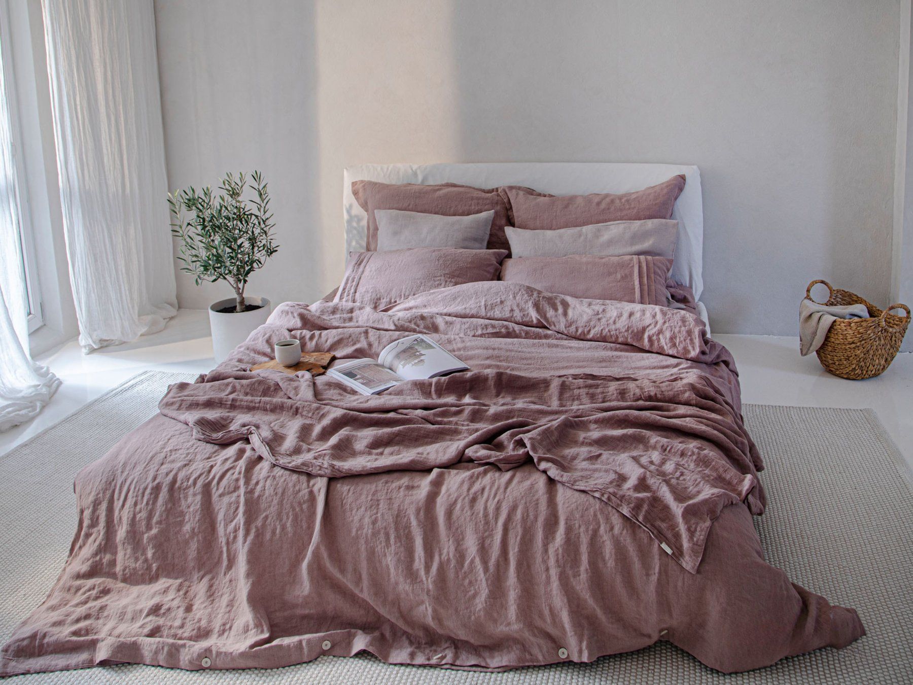 Biancheria da letto: Sandrosa-Leinenbettwäsche-Set – Nuovo e nell'imballaggio originale da Affoltern am Albis venduto da EdelLinn 1