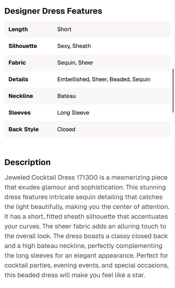 Vestiti: Jovani Dress – Nuovo (secondo la descrizione) da Zürich venduto da il_al 3