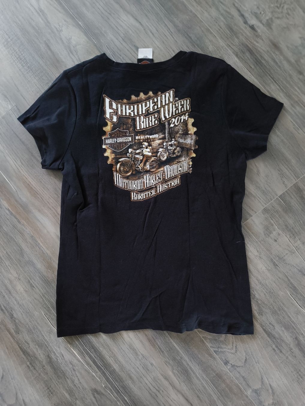 Harley-Davidson T-shirt: Harley-Davidson Tshirt vom Faakersee 2014 – Usato da Flawil venduto da elenor05 1