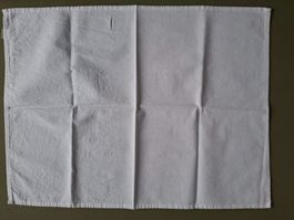 Weisses Geschirrtuch, neuwertig, 50x70cm zum Bedrucken