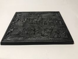Metallrelief Winterthur 1977 Sulzer