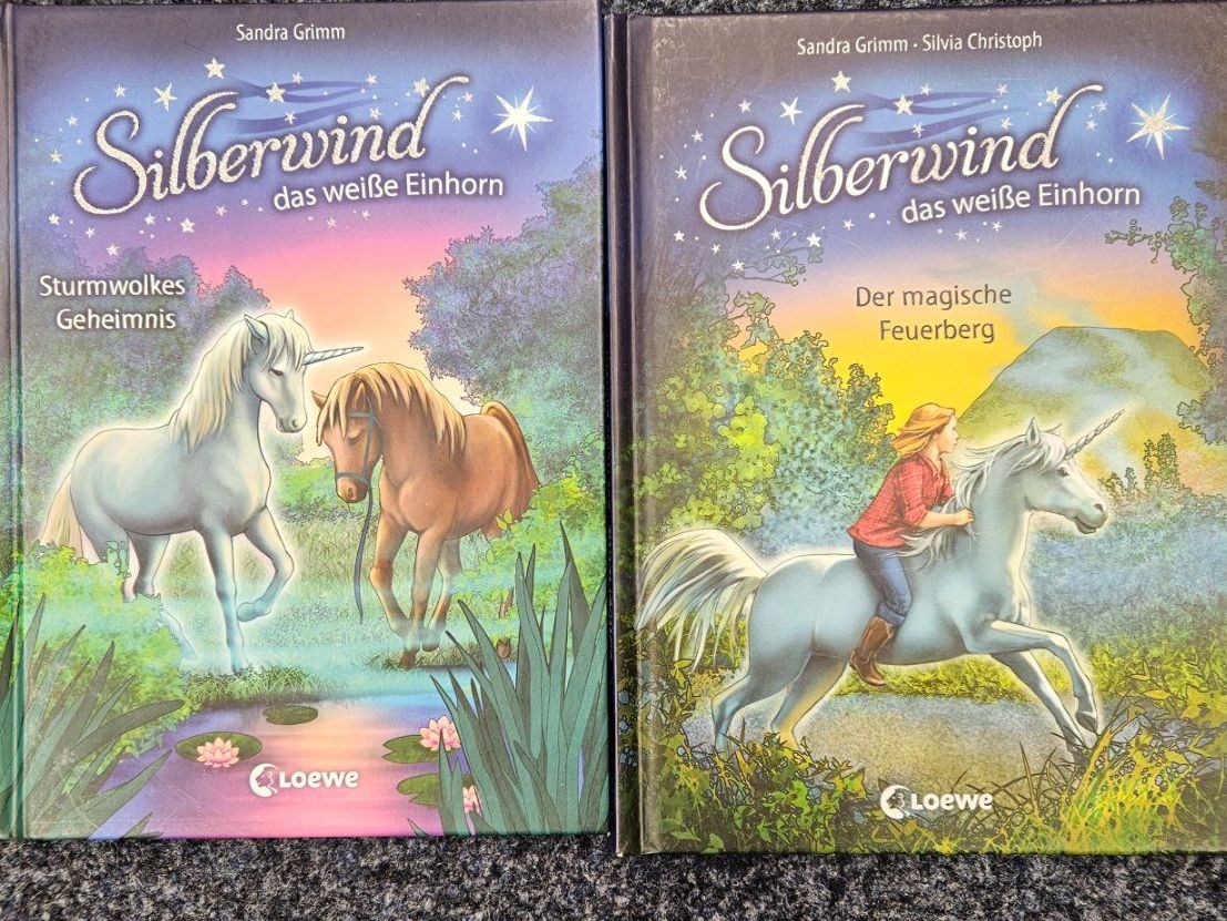 Libri: 2x Silberwind - das weisse Einhorn – Usato da Balgach venduto da silvia2030