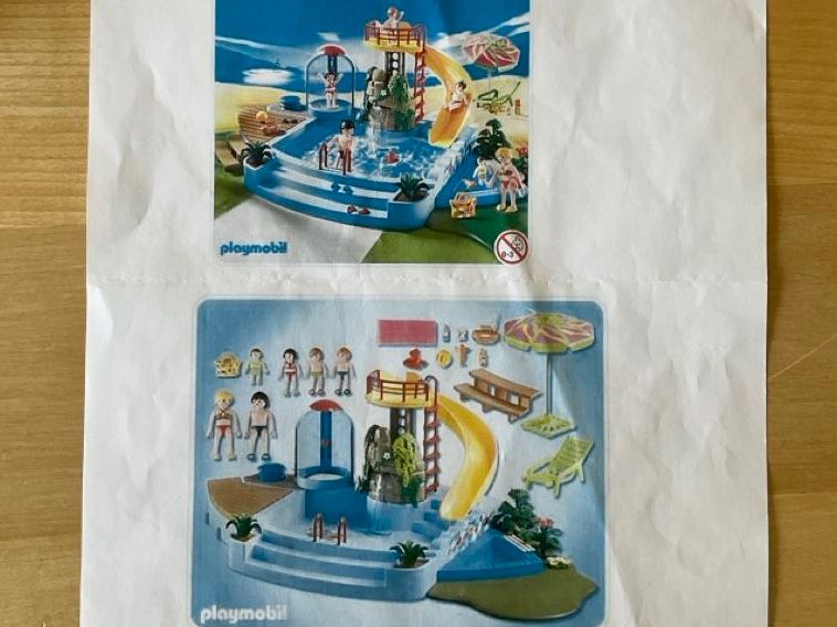 Playmobil Giocattoli: Playmobil Freibad mit Rutsche – Usato da Chur venduto da itaevalta 2