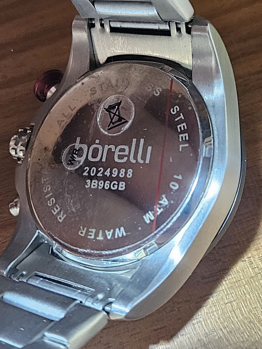 Uhren: Borelli Dual Time Herrenuhr 46mm – Gebraucht aus Flamatt von pie_f9zm 9