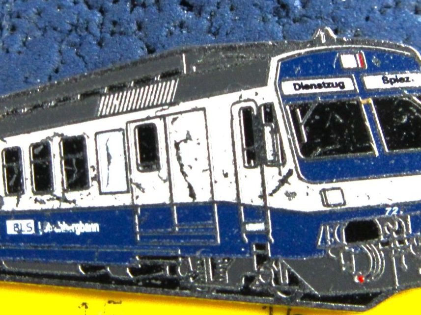 SBB/CFF/FFS Placchette & Badge: SCHMID-MÜLLER SMD PIN RBDe4/4 BAHN LIM.AUFL.500p SECURITY-CL – Usato da Ettingen venduto da Hausi4711 1