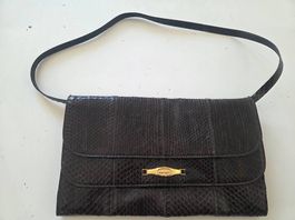 Vintage Schlangenhaut Handtasche. Jg. 1960