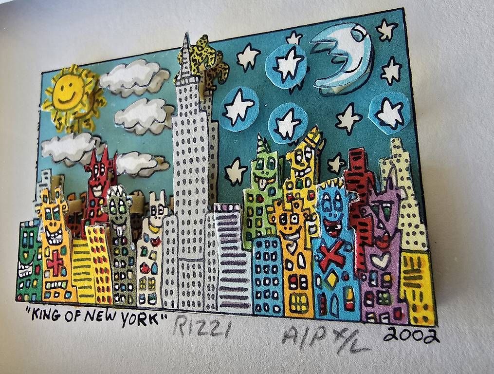 Foto & Immagini: James Rizzi 2002,3D ,künstlerexemplar – Usato da Riehen venduto da harald13 1