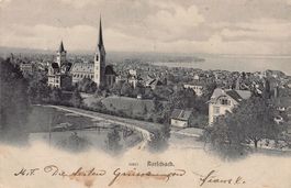 Rorschach, Lichtbild, gelaufen 1904
