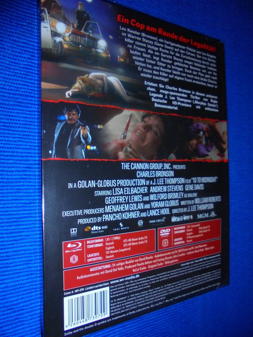 Tutti i DVDs: Mediabook BRONSON / RAR / 10 to Mitnight – Nuovo e nell'imballaggio originale da Wattenwil venduto da Firebird1 4
