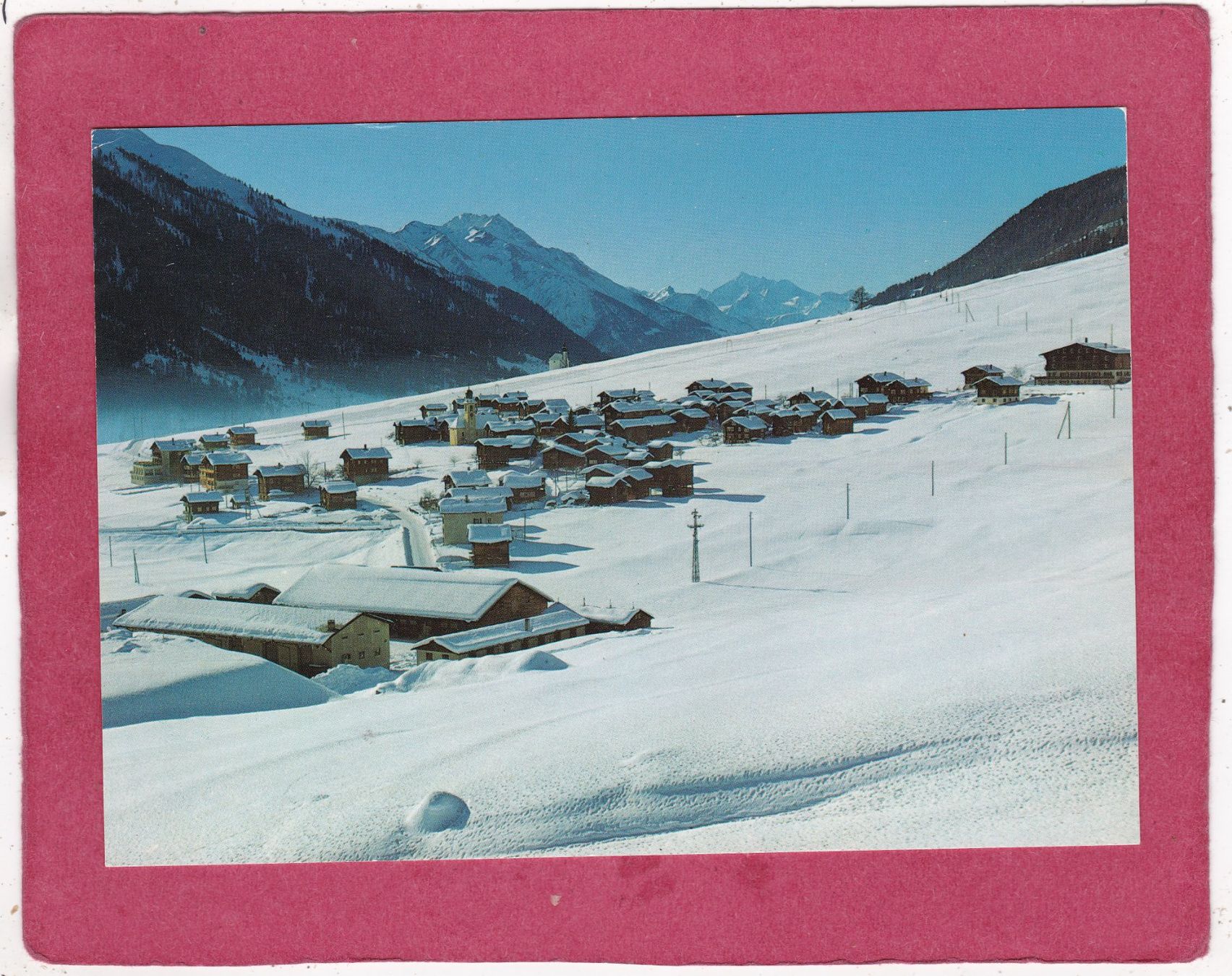 Ansichtskarten: Gluringen Wallis Weisshorn 1979 – Gebraucht aus Herisau von Lisegrat2008