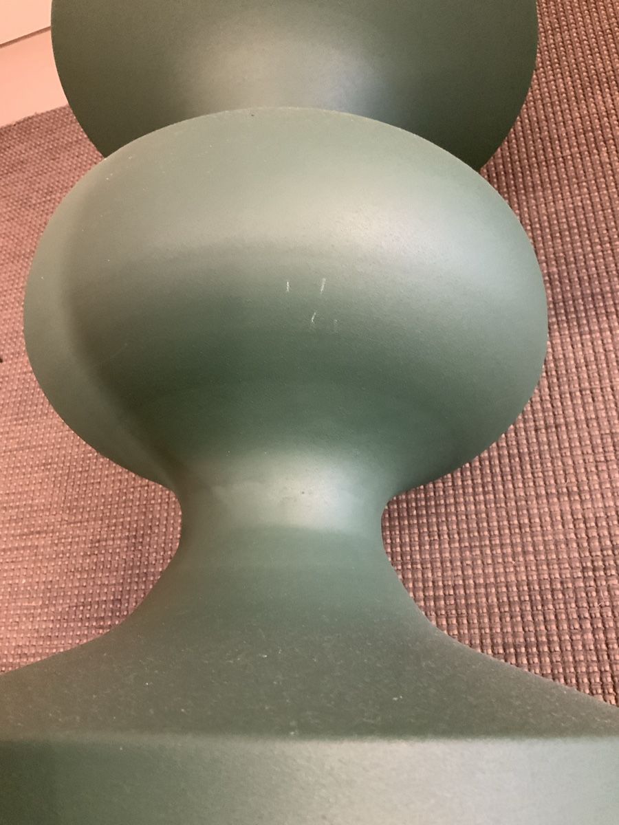 Tables: Table d’appoint Forms verte – D'occasion à rolle par Tontonjulot 5