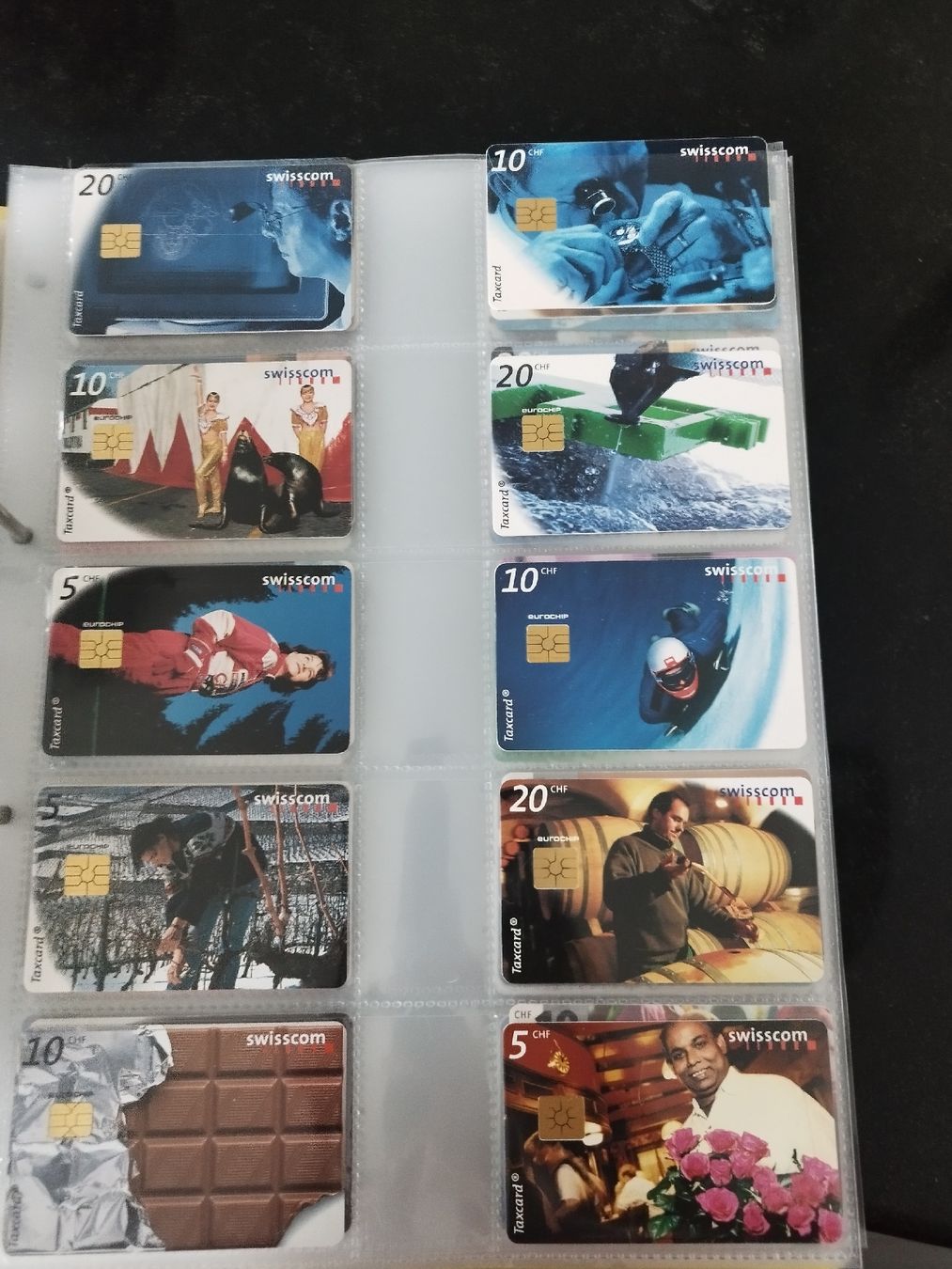 Schede telefoniche: Taxcard Sammlung – Usato da Aarau venduto da Scugnizzo1983 2