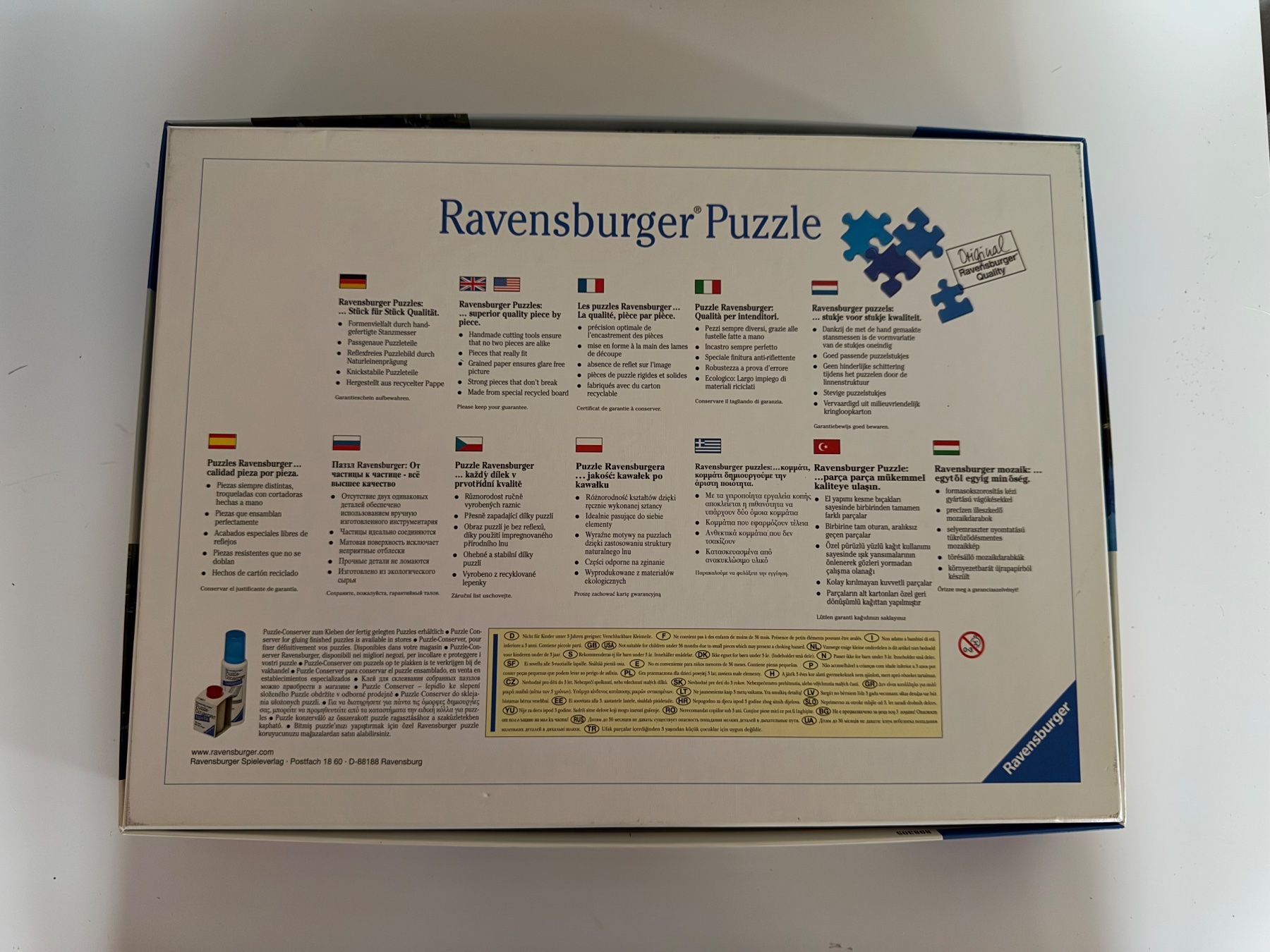 Puzzle: Puzzle von Ravensburger 1000 Teile – Usato da Grosswangen venduto da Second_hand_paradise 2