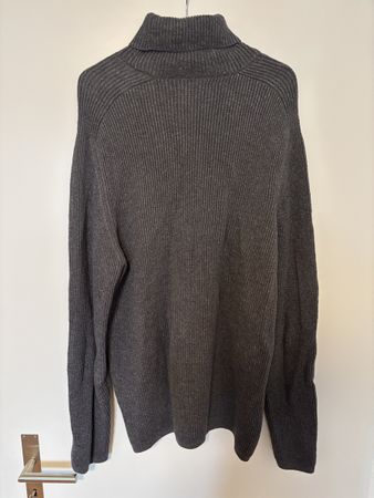 Marc O’Polo Rollkragenpullover grau Herren Gr. XL