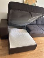 Brown Sofa Bed: Perfect for Guests This Summer!