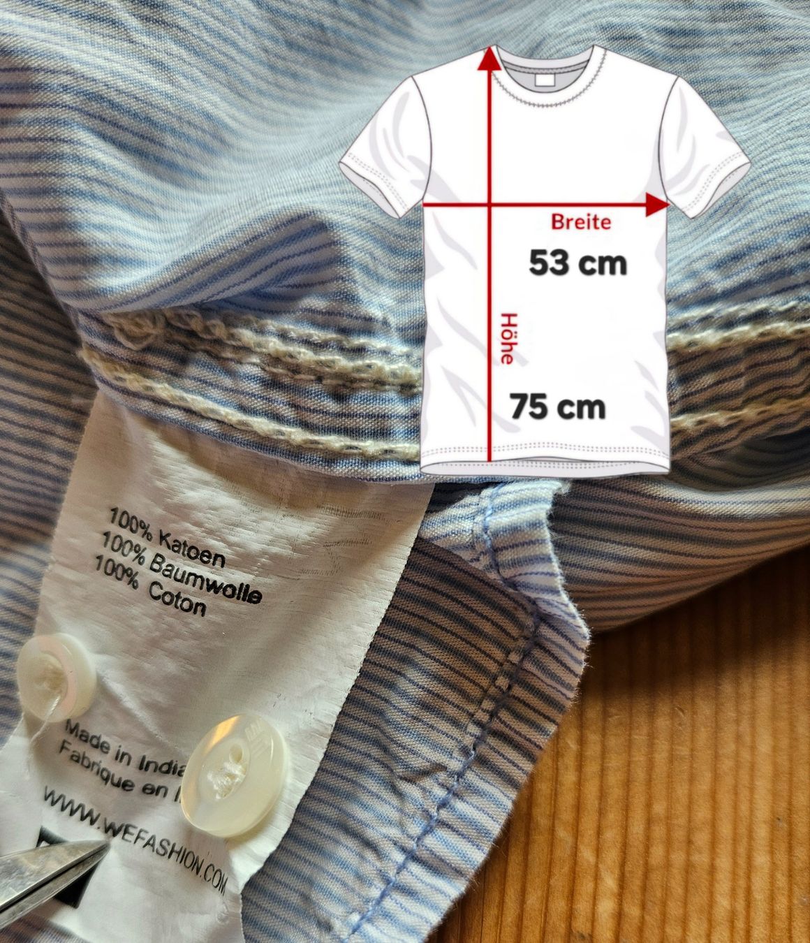 We Camicie: Hemd WE Grösse L – Usato da Hägglingen venduto da United-Village-Trade 6