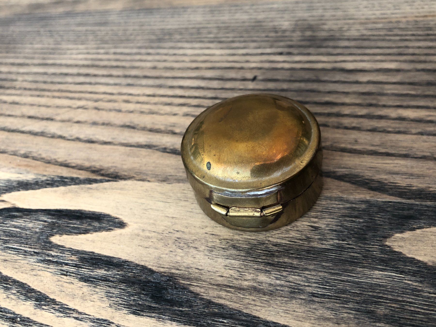 Sonstige Dekorationen & Accessoires: Vintage Messing Dose Dösli verm. handgefertig – Gebraucht aus Berg am Irchel von Zweiti_Chance 2