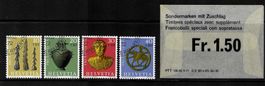 1972 Serie Pro Patria mit Ersttagsstempel