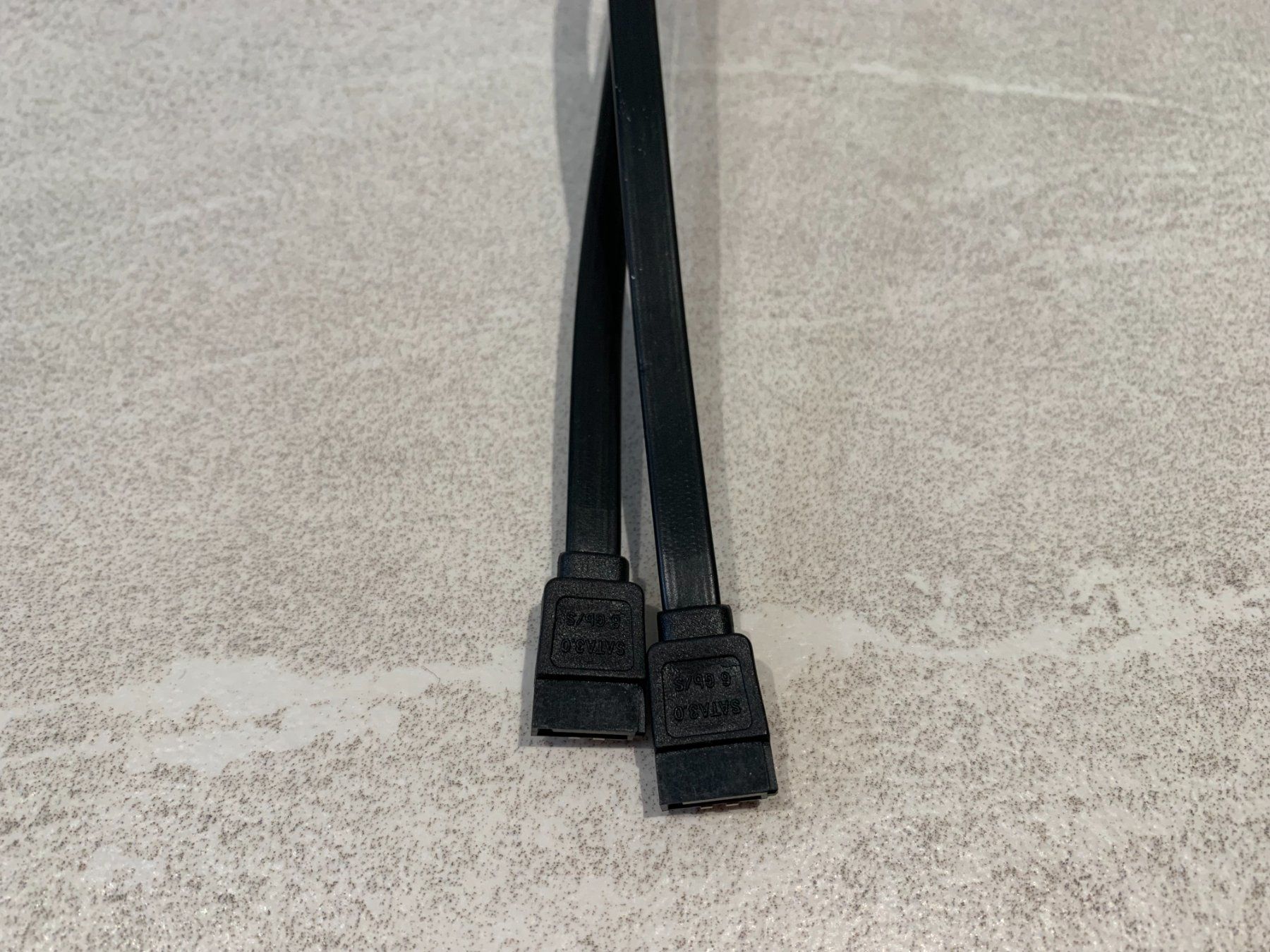 Kabel: Kabel SATA 3, Clip, flexibel, schwarz 50 cm – Neu und originalverpackt aus Aarburg von 2..0 2