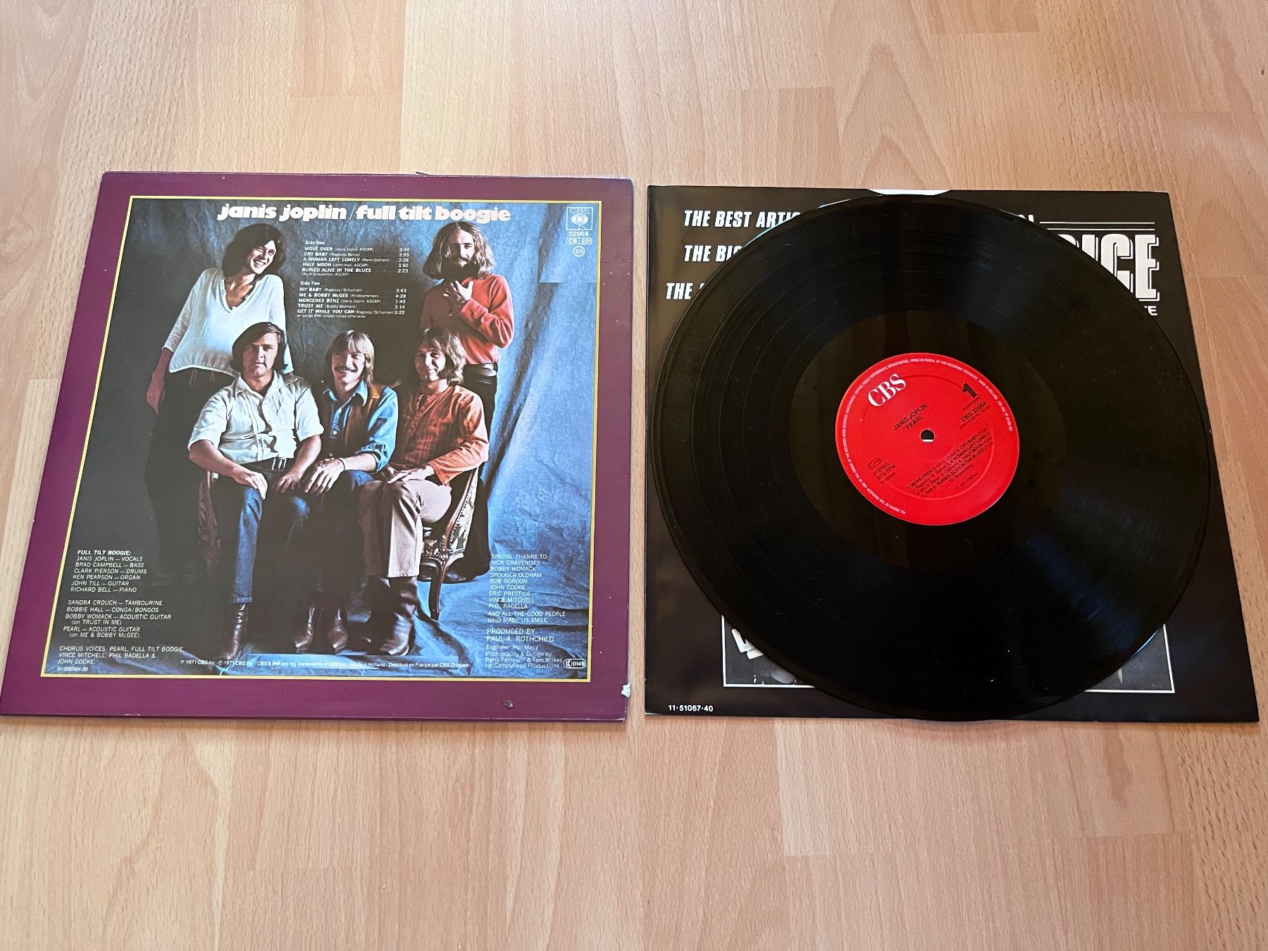 Dischi in vinile: Janis Joplin - Pearl – Usato da Giebenach venduto da Wurlitzer70 1