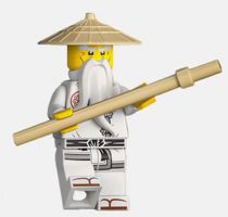 LEGO Minifigur Ninjago Sensei Wu ZX-Legacy (njo0996 - 71866)