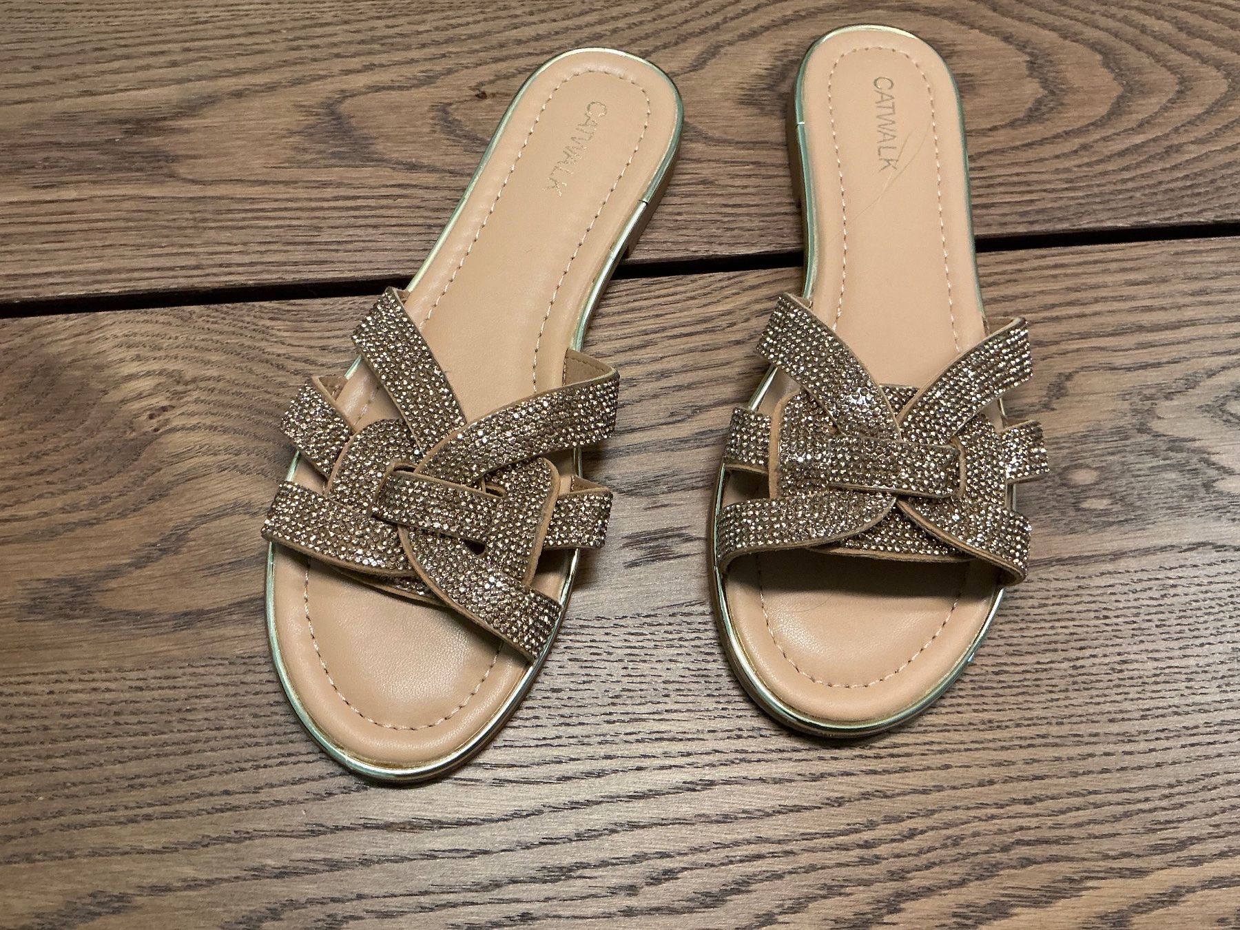 Damenschuhe: Sandale mit Strass Grösse 40 Damen – Gebraucht aus Würenlos von sweety5436