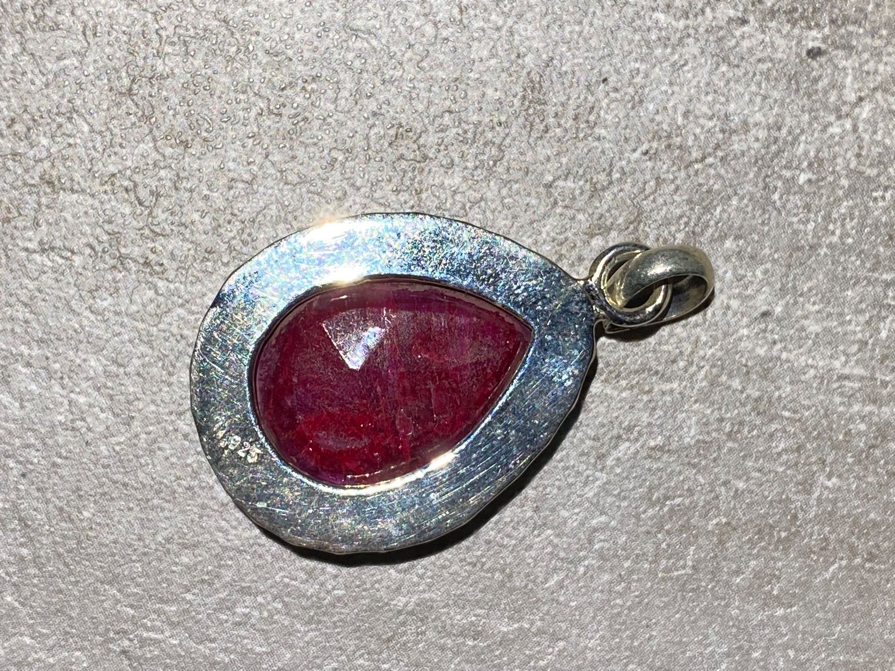 Ciondoli: Rubin Silber 925 Anhänger orientalisch – Nuovo e nell'imballaggio originale da Laax venduto da Kiki_Kingdom3 8