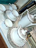 50 Jahre Scherzer Bavaria Kaffeeservice, Rosen Dekor.