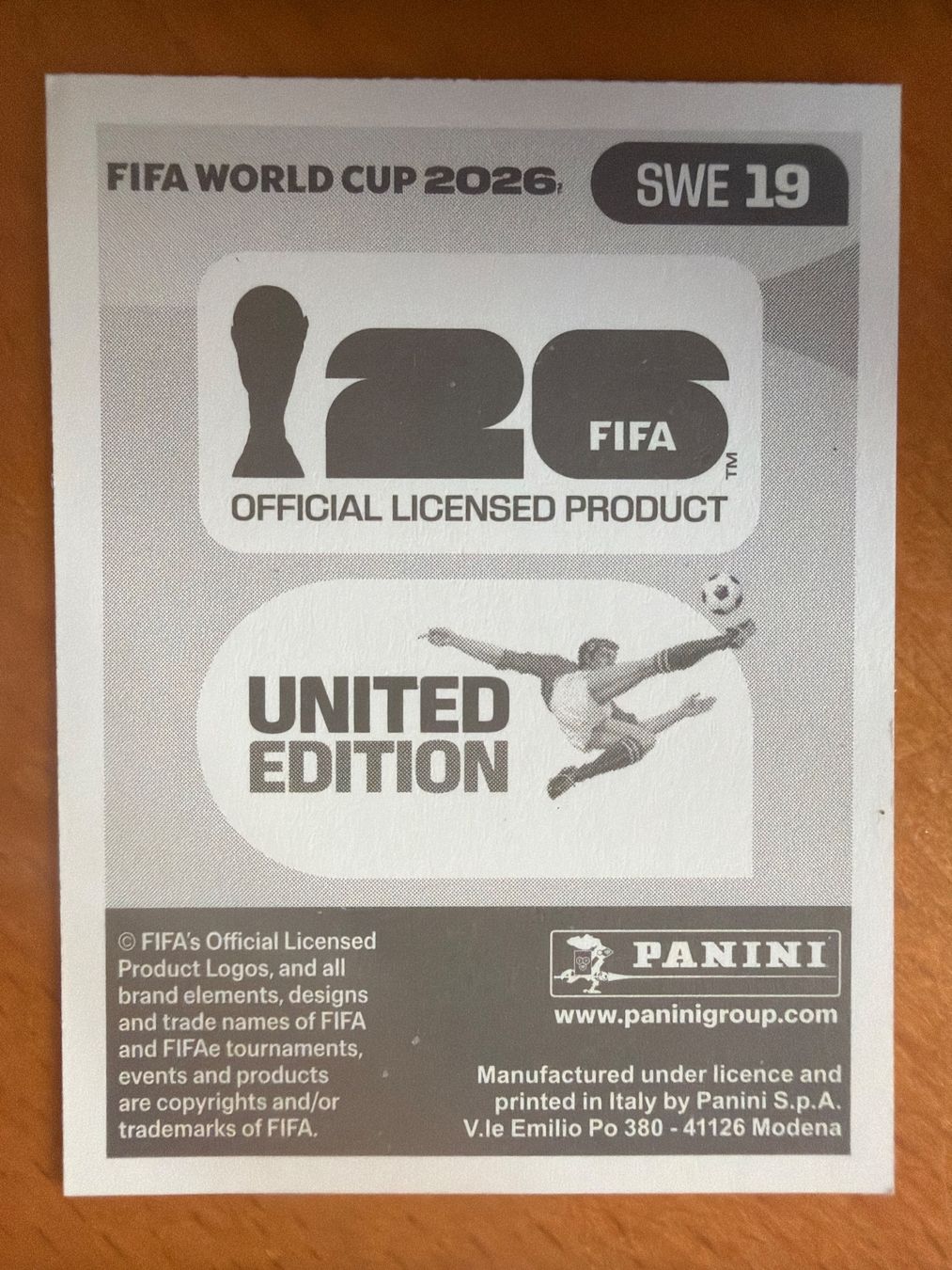 Panini Sammelbilder & Trading cards: Panini SWE19 – Neu (gemäss Beschreibung) aus Susten von Rechnun 1