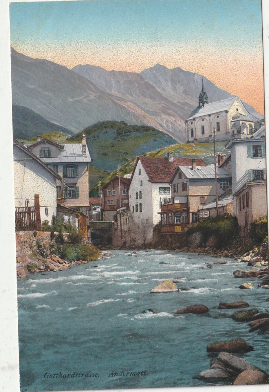 Cartes postales: 2 Karten Andermatt – D'occasion à Lumbrein par made02 2