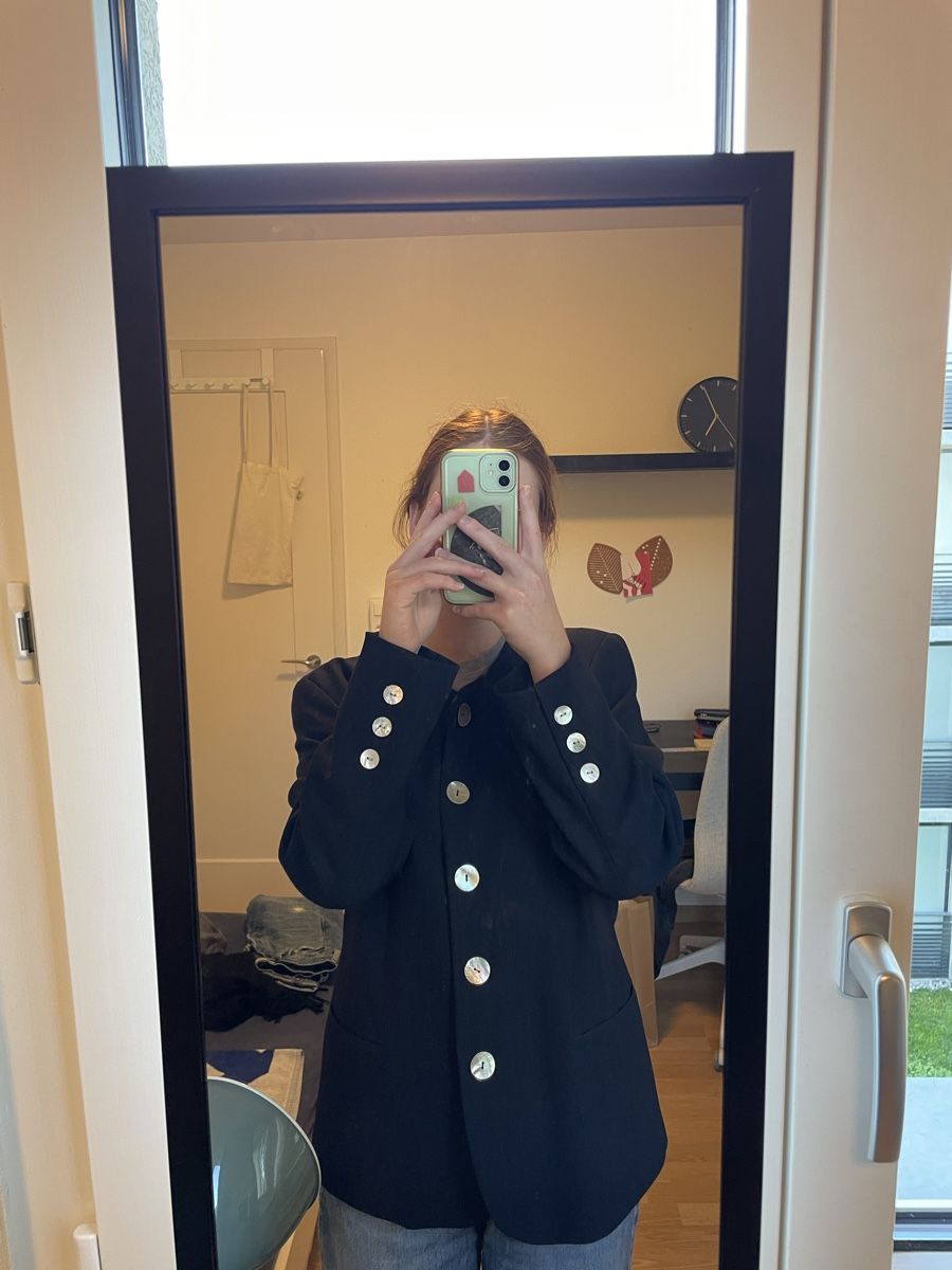 Completi & Tailleur: Dunkelblauer Blazer von Clement Design, Paris, Grösse 36/38 – Usato da Lenggenwil venduto da mai_2m5q 4