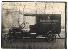 Fotografie Lastwagen Siemens-Schuckert, 