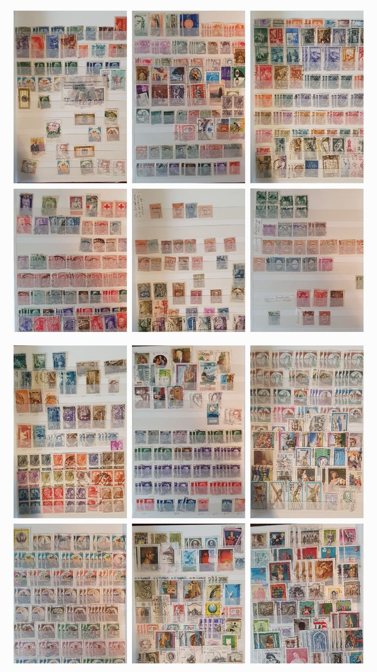 Alle Briefmarken: 2 Alben Italien und mehr.... – Gebraucht aus Kreuzlingen von Rschweiz1 9