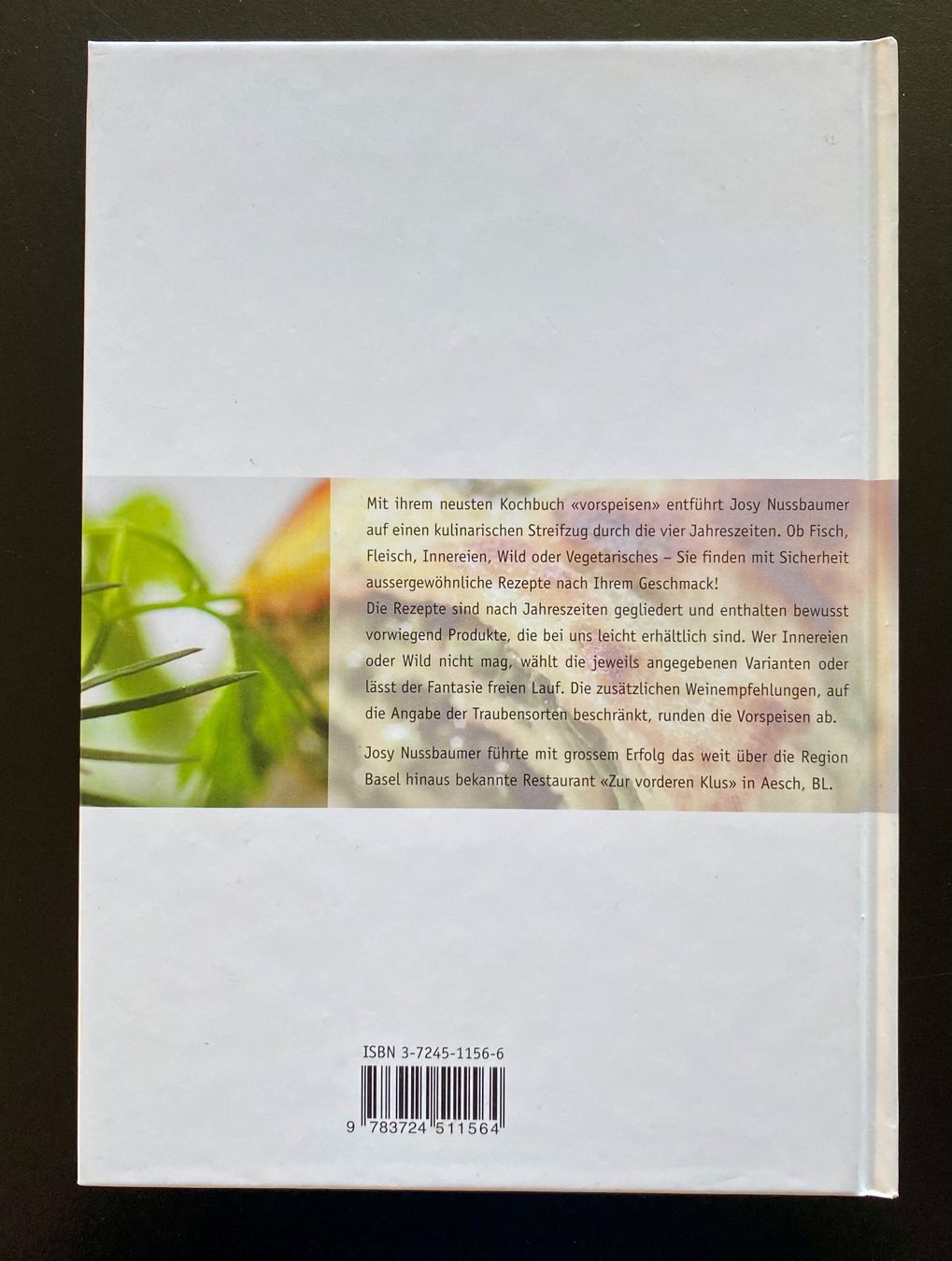 Bücher: VORSPEISEN / Josy Nussbaumer – Gebraucht aus Nussbaumen AG von schuba2000 1
