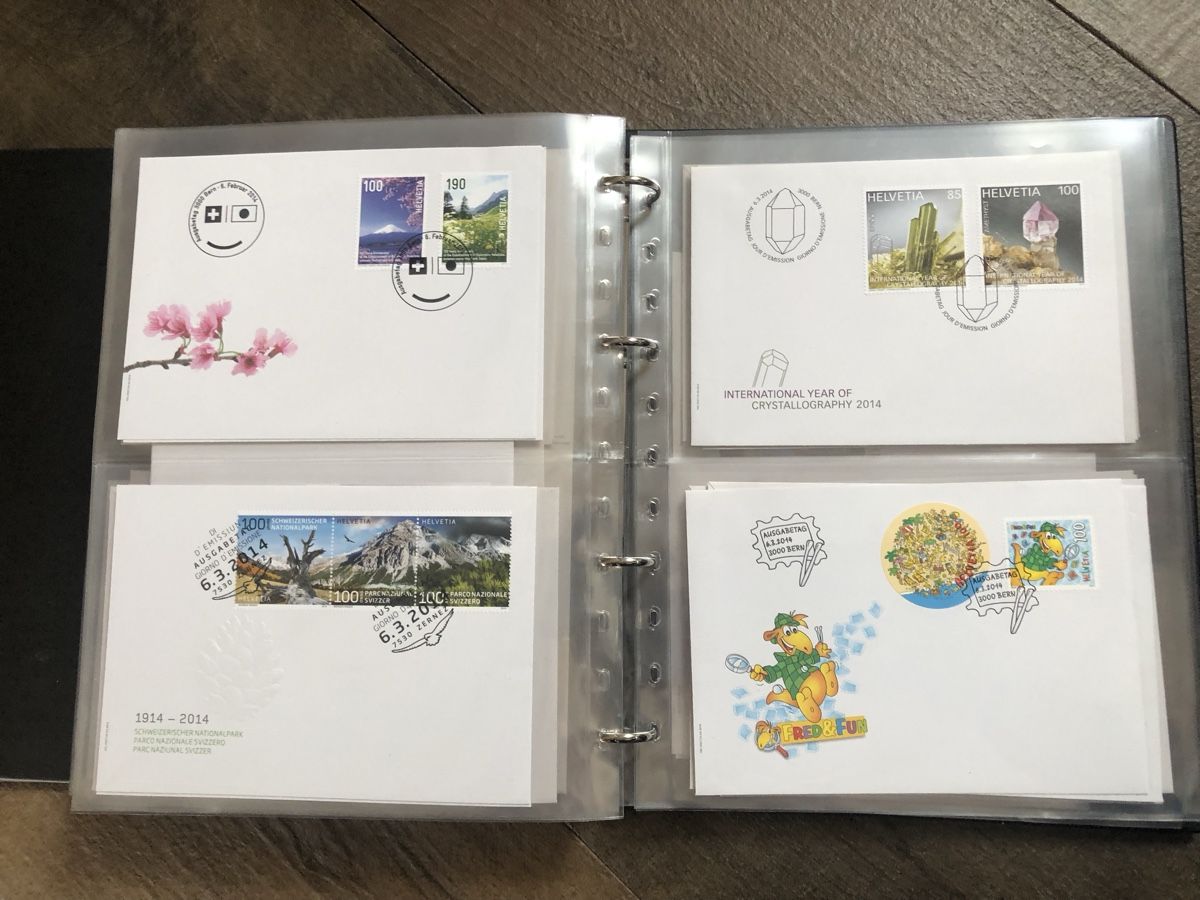 Tutti i francobolli: Schöne FDC Sammlung SCHWEIZ 2010-2014 – Nuovo (secondo la descrizione) da Lufingen venduto da Rac0 5