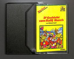 D'Gschicht vom Khalif Storch Mundart Marc Borel Musikkassett