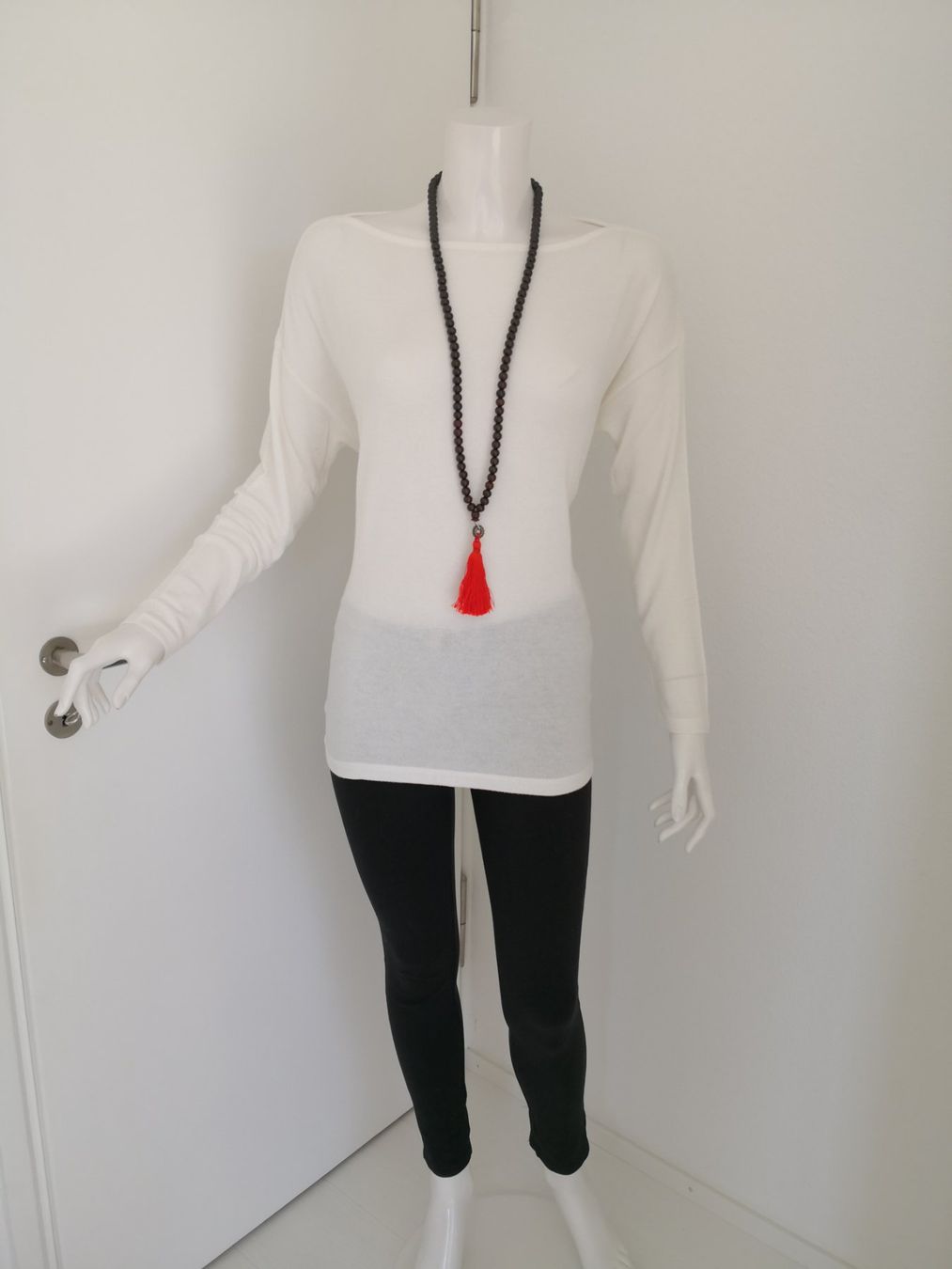 Maglioni & Felpe: 🤩STRICK-PULLOVER WEISS WEICH – Usato da Olten venduto da Naja-Twins-Twins 8