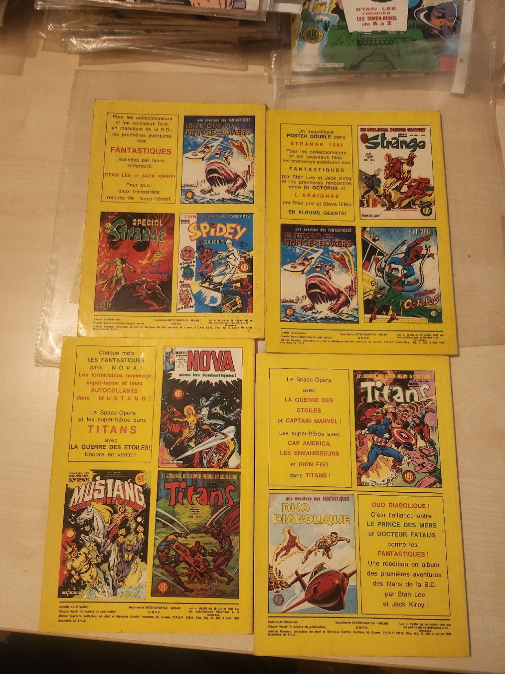 BD: Marvel comics lot de 04 articles – D'occasion à Romont FR par Alejandro111 1