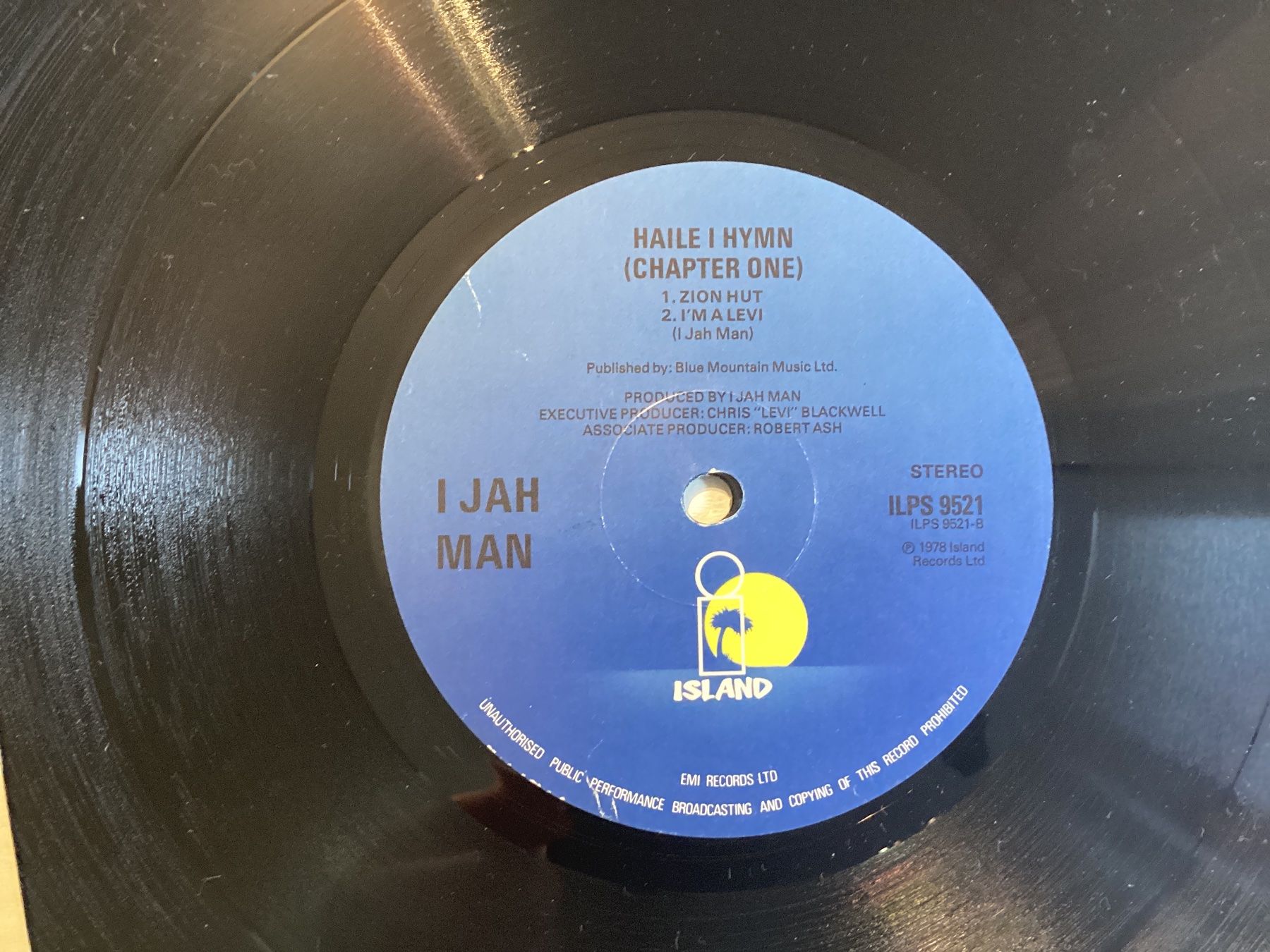 Vinyles: Ijahman LP - Haile I Hymn – D'occasion à Gutenswil par Hamzian 1