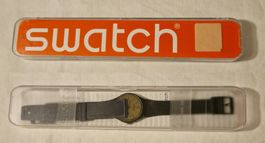 SWATCH Uhr in Box und neues Ersatz Kunststoff-Band