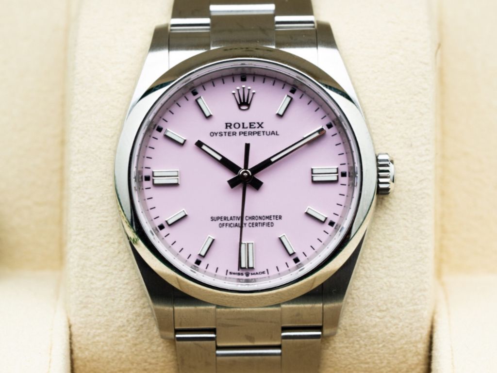 Rolex Uhren: Rolex Oyster Perpetual 36 Candy New Full set – Neu und originalverpackt aus Genève von aspaklariacollection