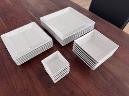 Cucina & Tavola Asia – 24-teiliges Geschirrset – Weiss