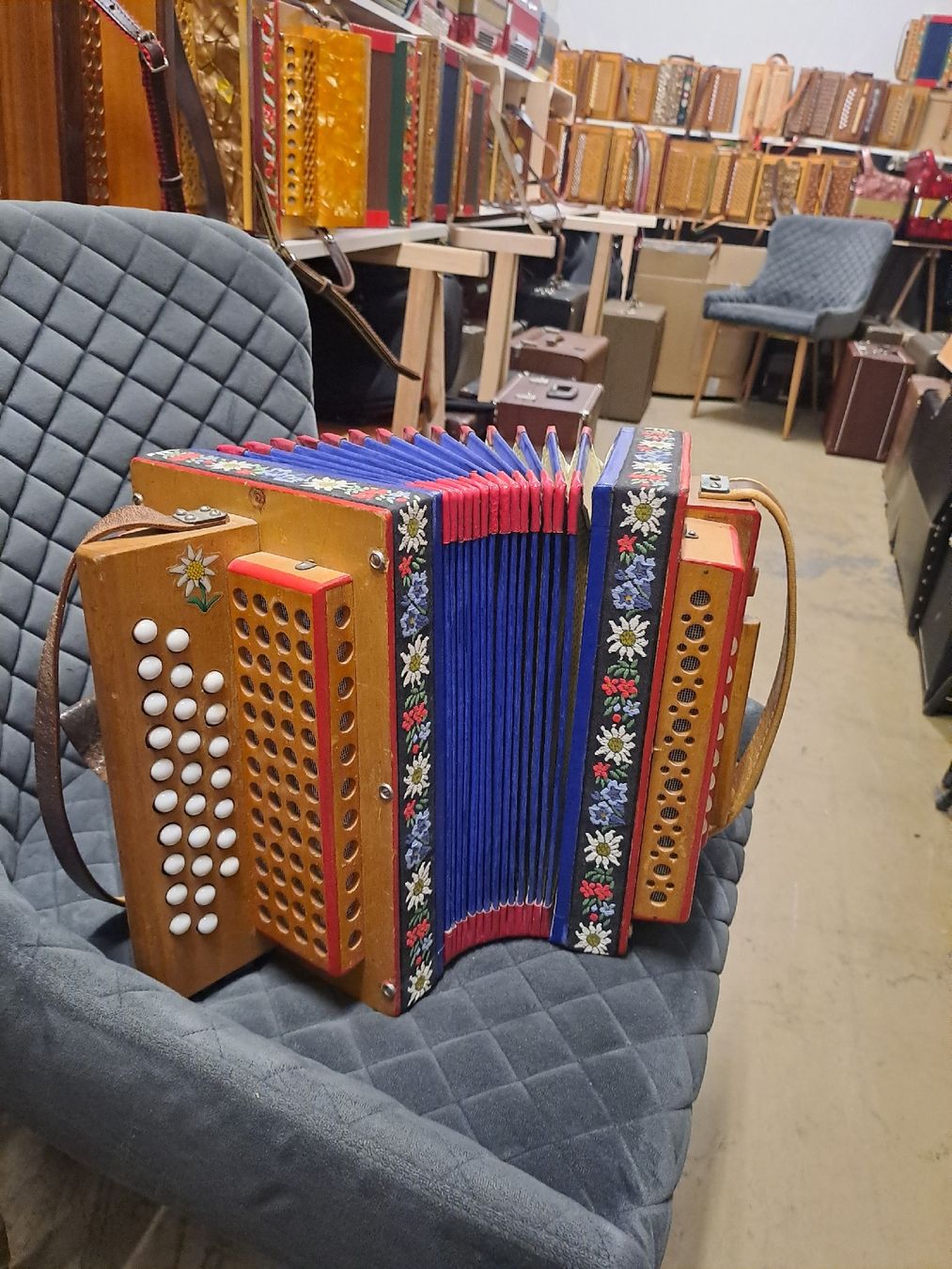 Instruments de musique: schwyzerorgeli ton B – D'occasion à Villeneuve par BibiVintage 1