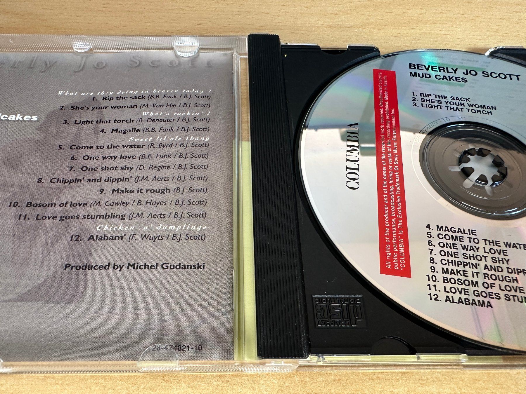 CD: Beverly Jo Scott – Mudcakes – Usato da Rikon im Tösstal venduto da Alpenmutz 2