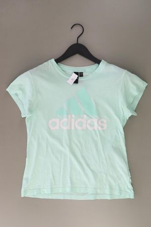 Adidas T-Shirt Gr. M Kurzarm türkis