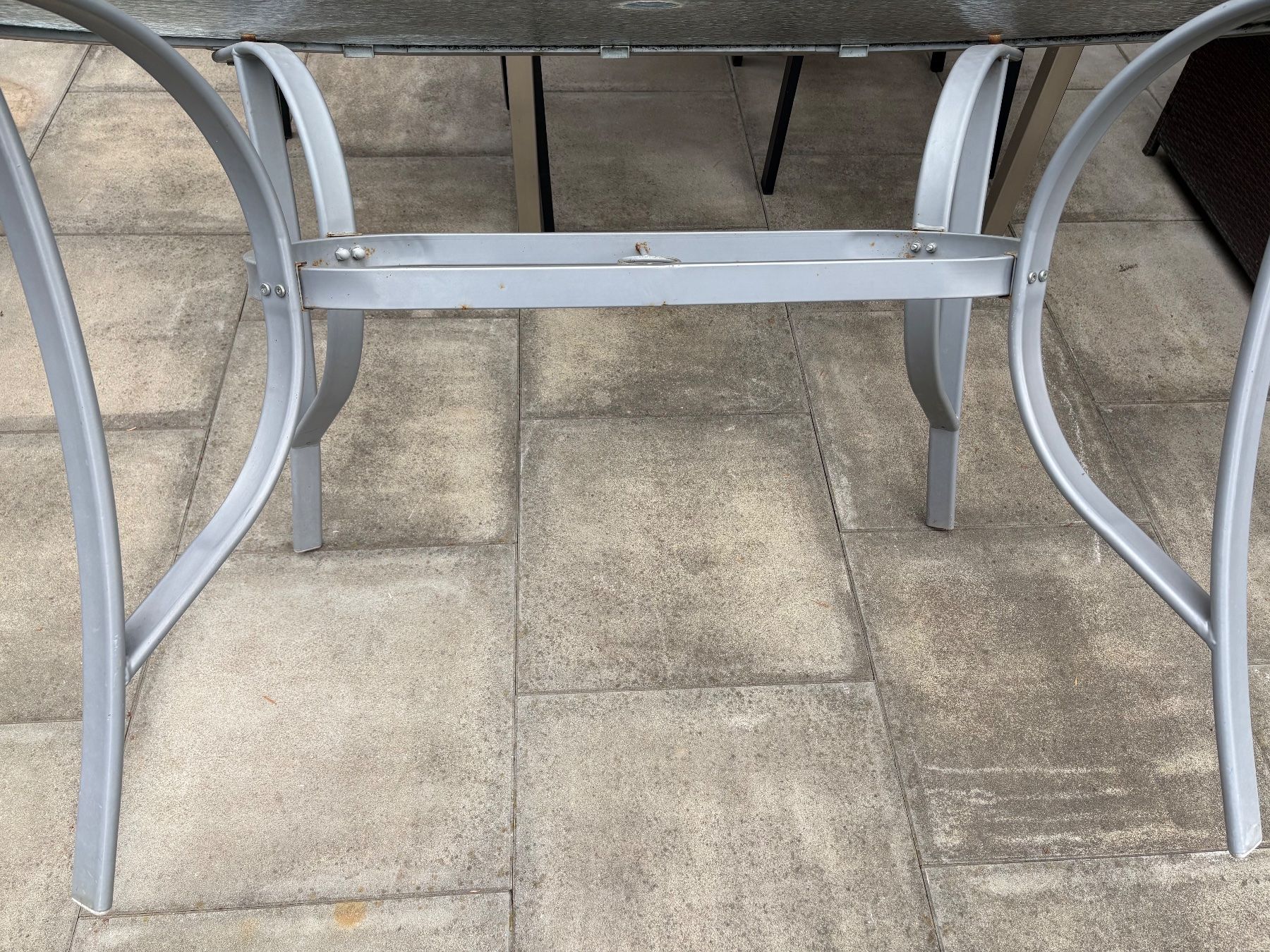 Tische: Vintage Glastisch für Veranda oder Sitzplatz – Gebraucht aus Lenzburg von Picaflor 3